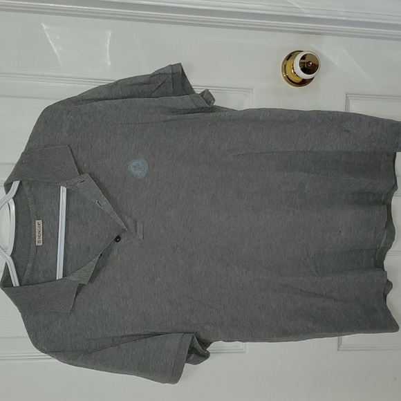 Grey Moncler Polo Shirt (S) - Picture 1 of 5